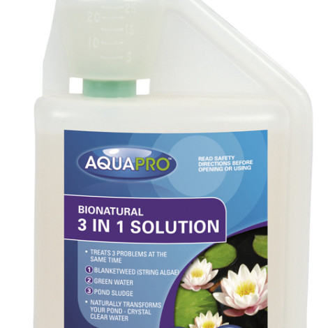 Aquapro Bionatural 3 in 1 Solution 500ml - Woodvale Fish ...