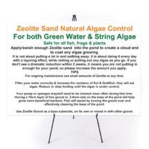 Zeolite Powder - (Best for Algae Control - Extra Large Pond Systems ...