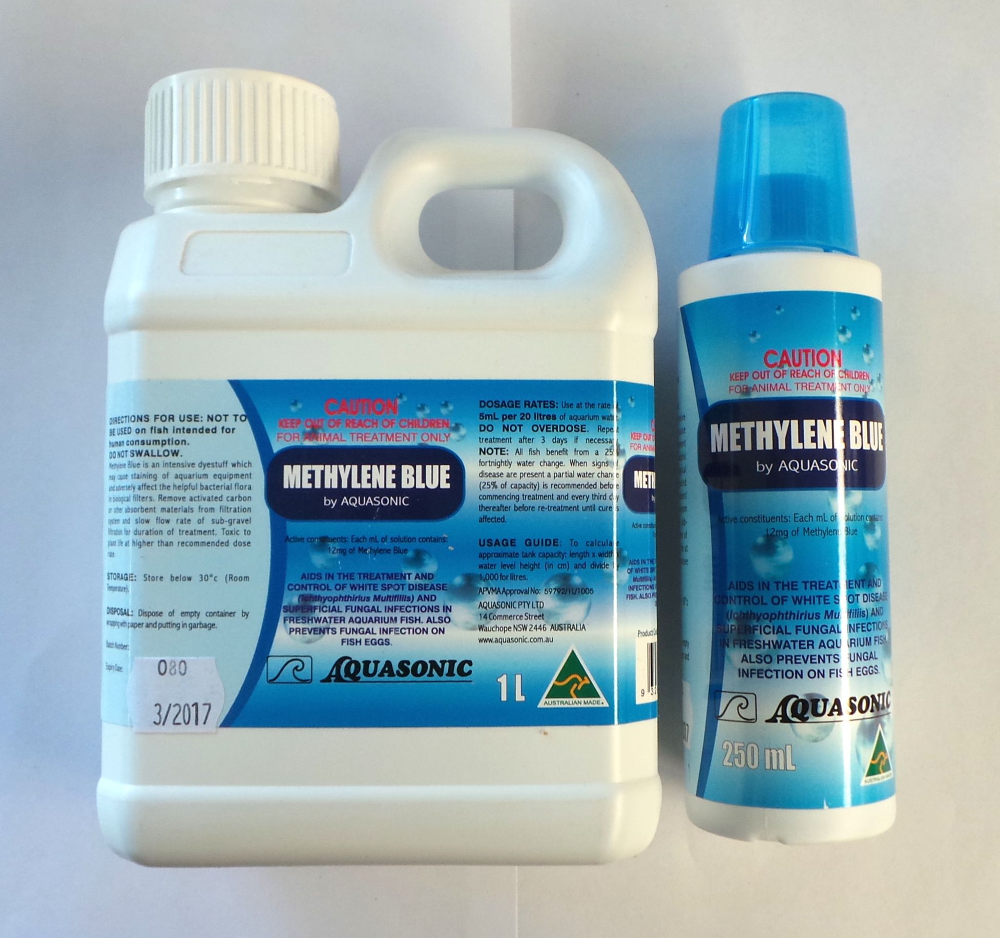 methylene blue aquarium