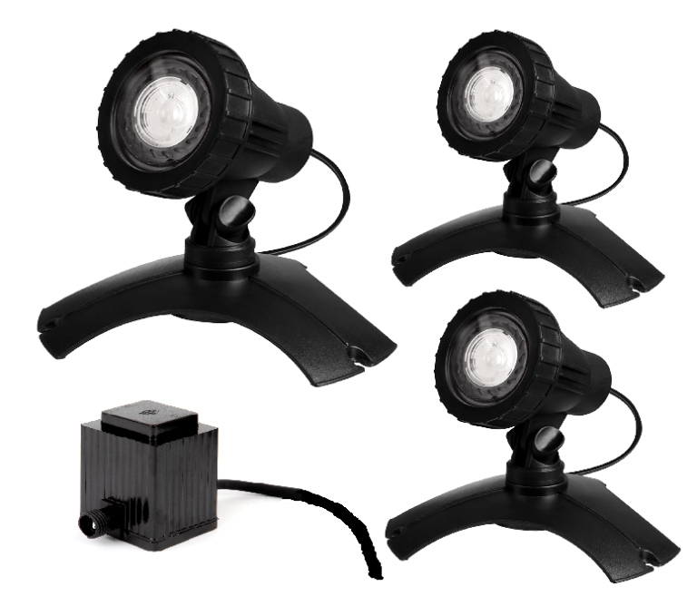 Pondmax Warm White LED Pond/Garden Lights Woodvale Fish & Lily Farm Perth